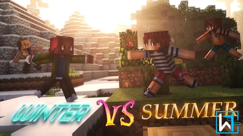 Winter vs Summer on the Minecraft Marketplace by Waypoint Studios