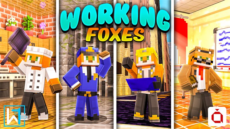 Working Foxes on the Minecraft Marketplace by Waypoint Studios