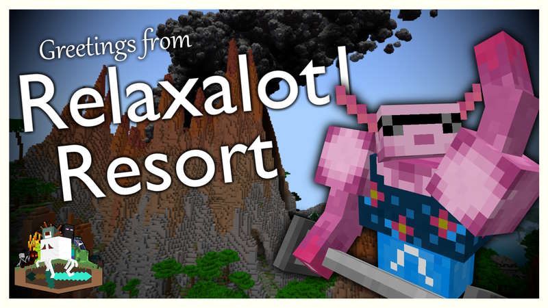 Starchart: Relaxalotl Resort on the Minecraft Marketplace by We Fight Mobs Studio