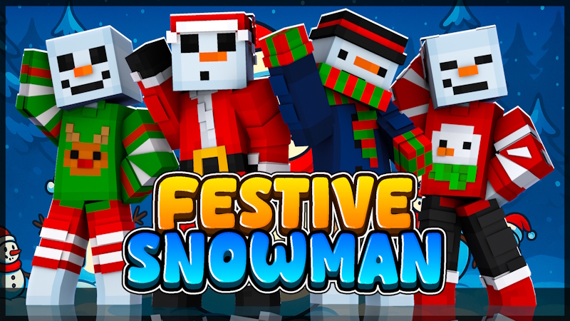 Festive Snowman on the Minecraft Marketplace by WildPhire
