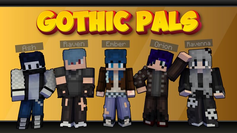 Gothic Pals on the Minecraft Marketplace by WildPhire