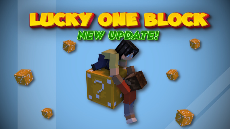 Lucky One Block on the Minecraft Marketplace by WildPhire