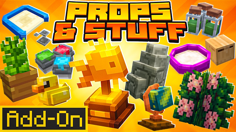 Props and Stuff on the Minecraft Marketplace by WildPhire
