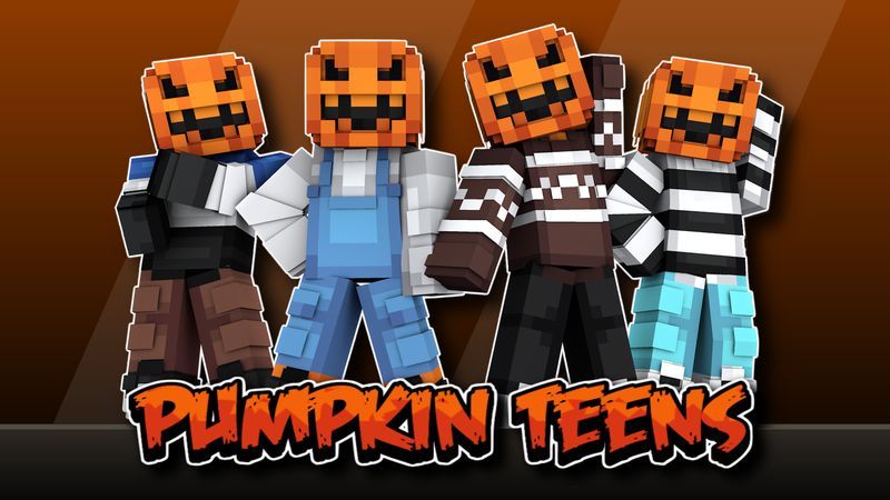 Pumpkin Teens on the Minecraft Marketplace by WildPhire