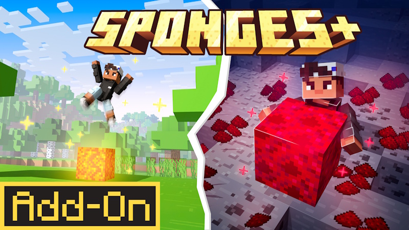 Sponges+ on the Minecraft Marketplace by WildPhire