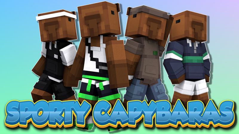 Sporty Capybaras on the Minecraft Marketplace by WildPhire