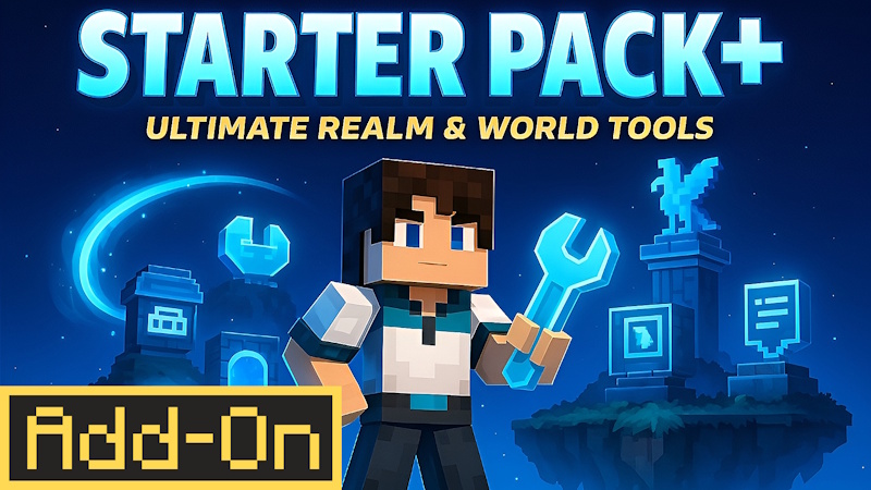 Starter Pack+ on the Minecraft Marketplace by WildPhire