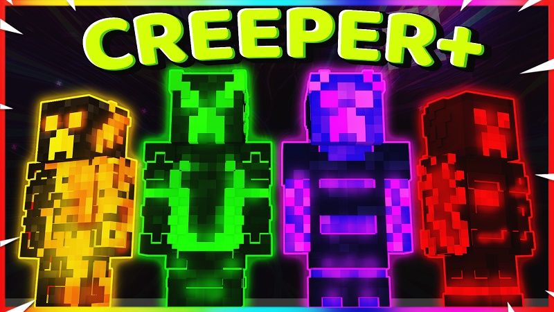 Creeper + on the Minecraft Marketplace by Withercore