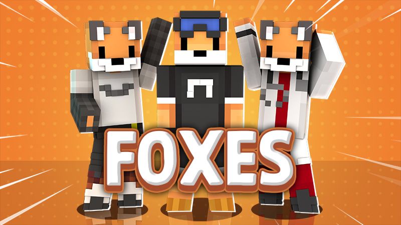 Foxes on the Minecraft Marketplace by withercore