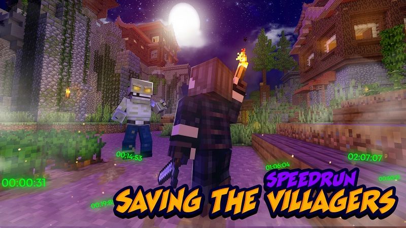 Saving the Villagers: Speedrun on the Minecraft Marketplace by Withercore