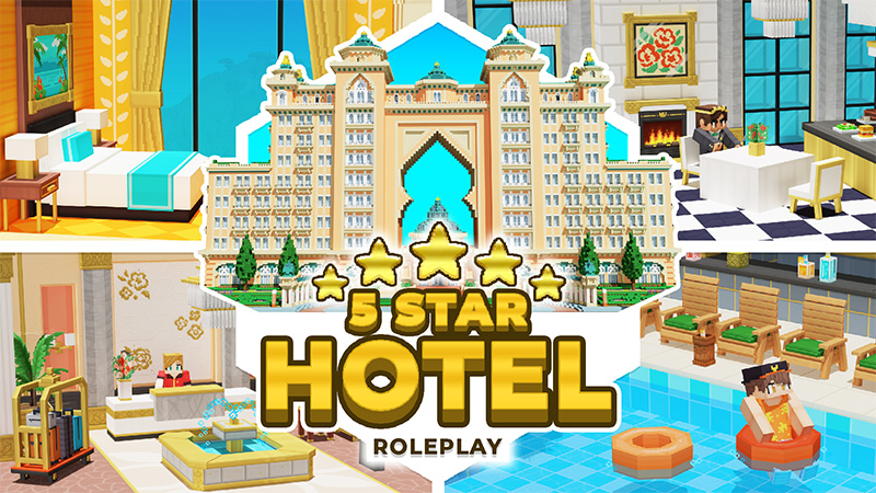 5 Star Hotel: Roleplay on the Minecraft Marketplace by Wonder