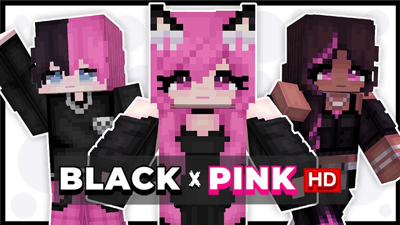 Black x Pink HD on the Minecraft Marketplace by Wonder