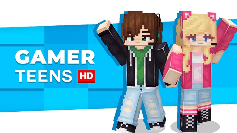 Gamer Teens HD on the Minecraft Marketplace by Wonder