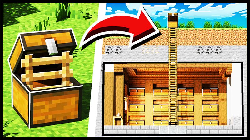 Hidden Chest Base on the Minecraft Marketplace by Wonder