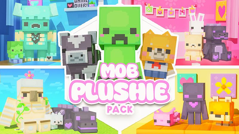 Mob Plushie Pack on the Minecraft Marketplace by Wonder