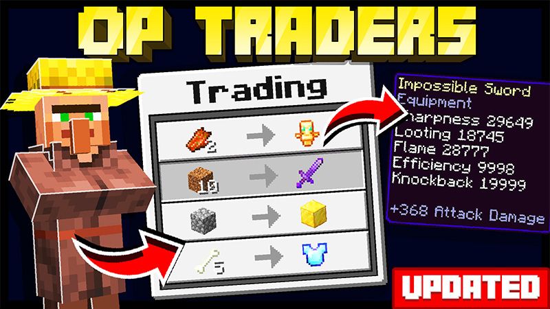 OP Traders on the Minecraft Marketplace by Wonder