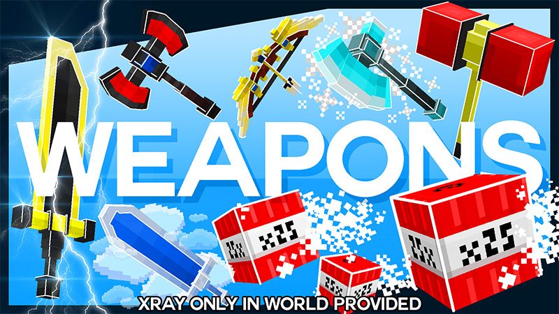 Super Weapons on the Minecraft Marketplace by Wonder