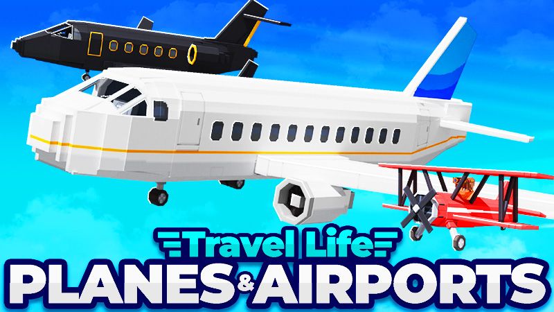 Travel Life: Planes & Airports on the Minecraft Marketplace by Wonder