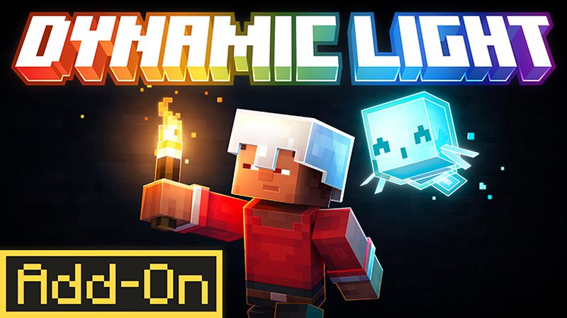 DYNAMIC LIGHT Add-On on the Minecraft Marketplace by XP GAMES