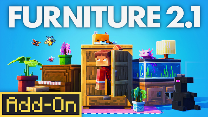 FURNITURE Add-On on the Minecraft Marketplace by XP GAMES
