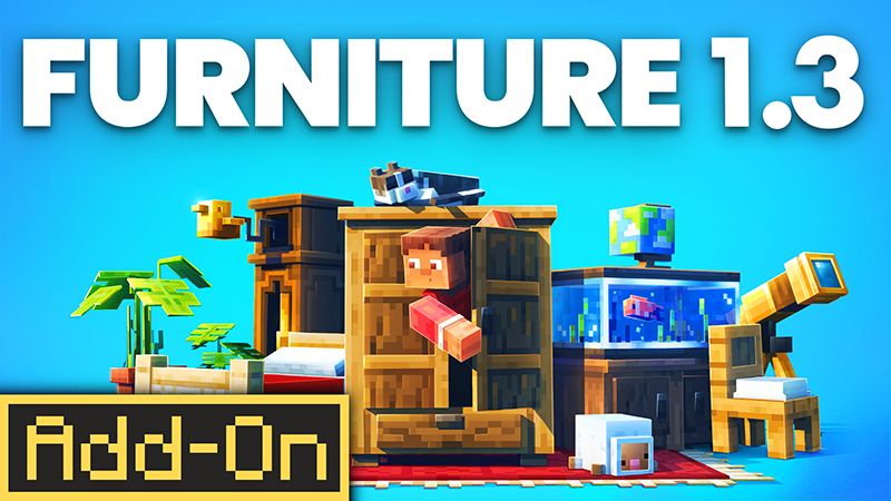 FURNITURE Add-On on the Minecraft Marketplace by XP GAMES