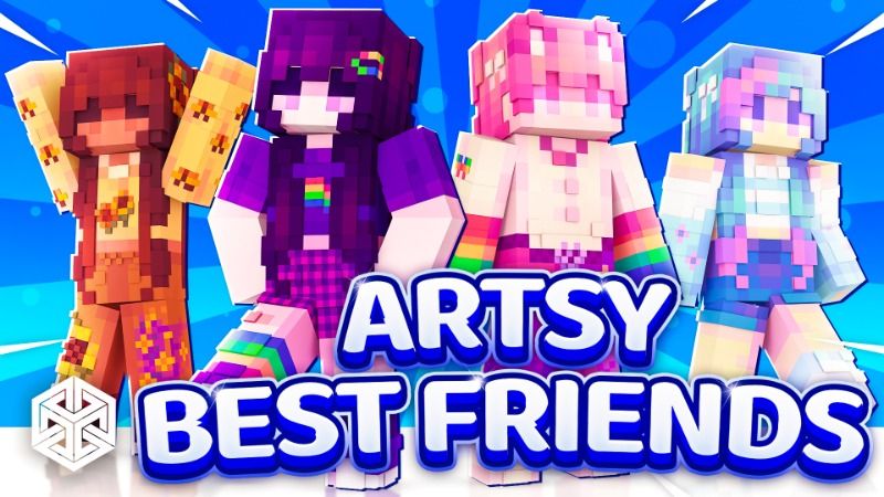 Artsy Bestfriends on the Minecraft Marketplace by Yeggs