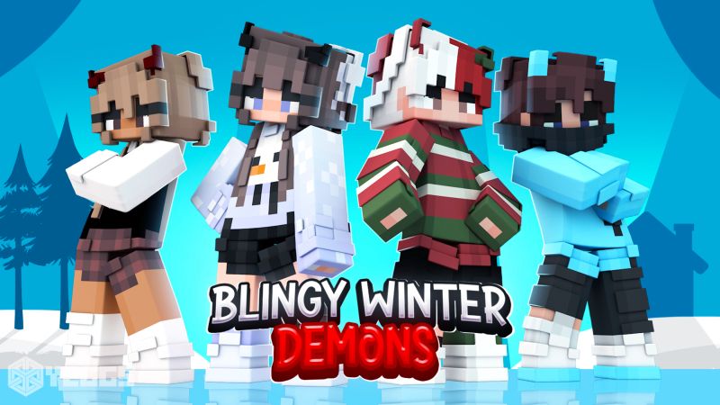 Blingy Winter Demons on the Minecraft Marketplace by Yeggs