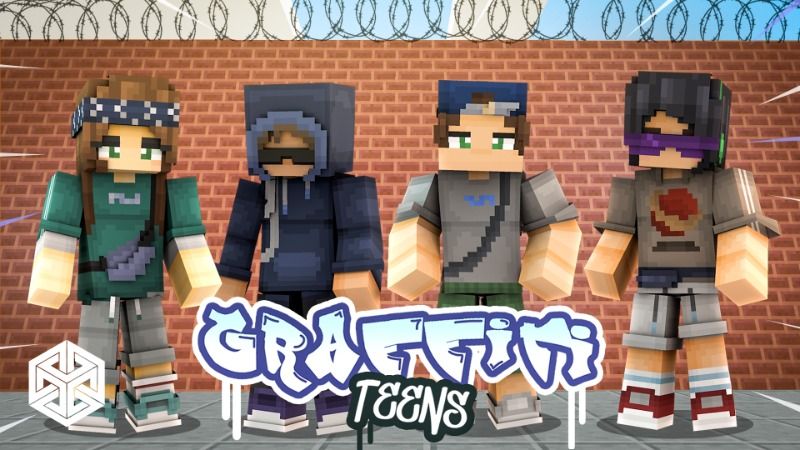 Cool Graffiti Teens on the Minecraft Marketplace by Yeggs