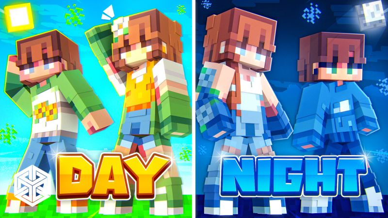 Day VS Night on the Minecraft Marketplace by Yeggs