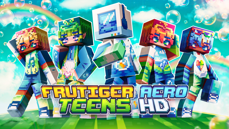 Frutiger Aero Teens HD on the Minecraft Marketplace by Yeggs