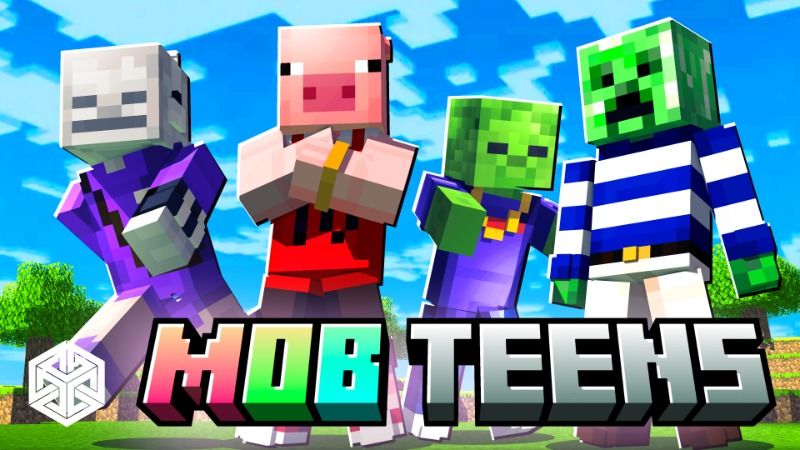 Mob Teens on the Minecraft Marketplace by Yeggs