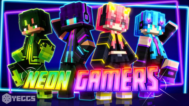 Neon Gamers HD on the Minecraft Marketplace by Yeggs