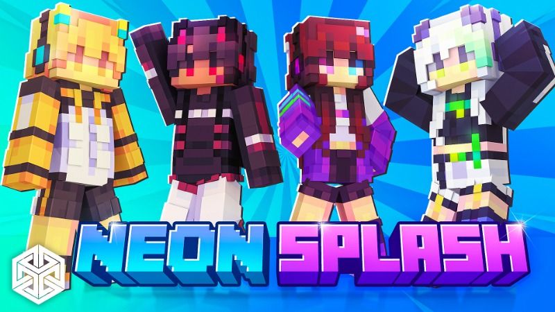 Neon Splash on the Minecraft Marketplace by Yeggs