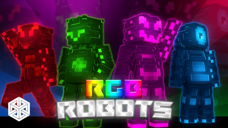 RGB Robots on the Minecraft Marketplace by Yeggs