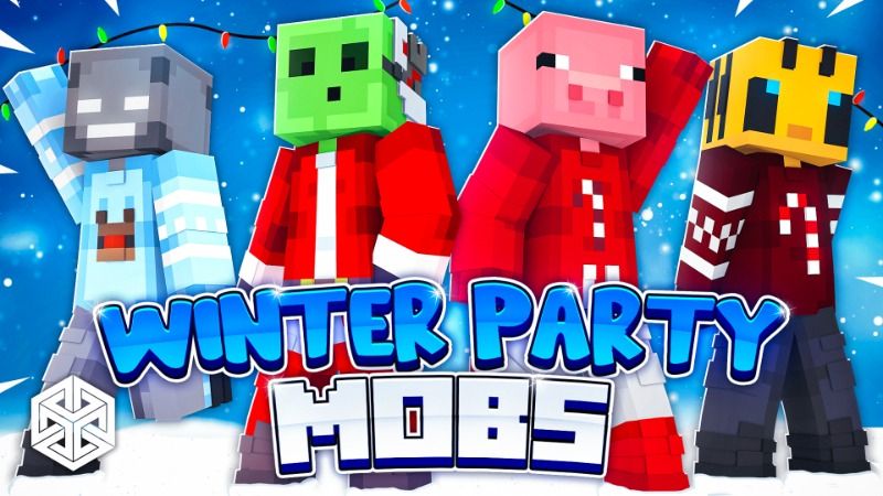 Winter Party Mobs on the Minecraft Marketplace by Yeggs