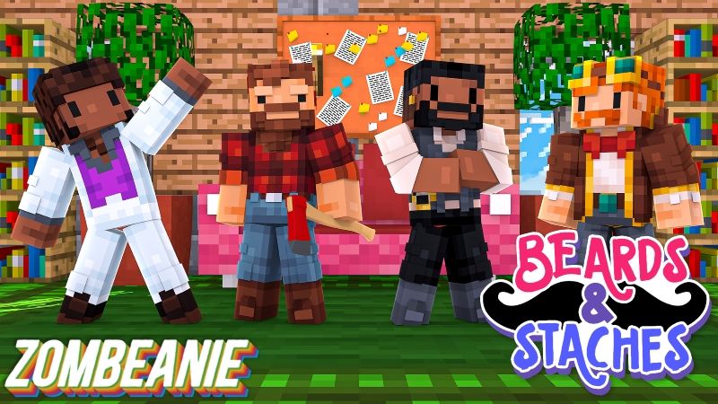 Beards & Staches on the Minecraft Marketplace by Zombeanie